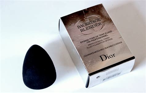 dior backstage blender sponge|Dior Backstage Blender Sponge Review vs. Beauty Blender Demo.